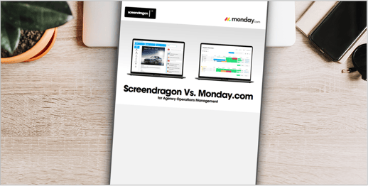 Screendragon vs Monday.com (for Agencies) - Header